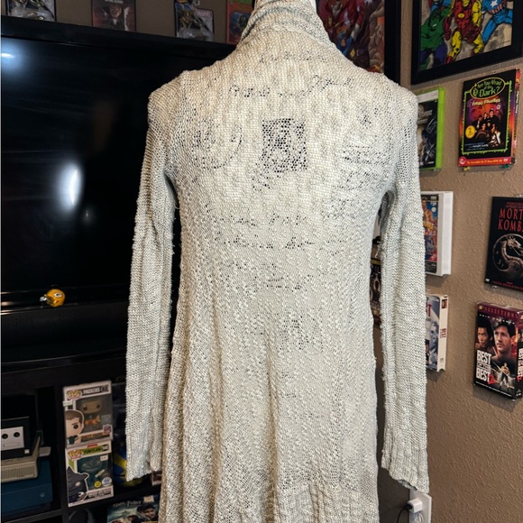 Long gray cardigan - Picture 2 of 2